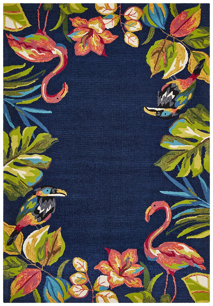 Stunning Copacabana Tropical Garden Indoor-Outdoor Rug - Ideal for Any Space