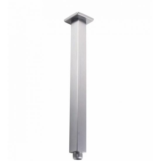 Hot Sale! 400mm Cavallo Chrome-Plated Square Ceiling Shower Arm for Easy Installation