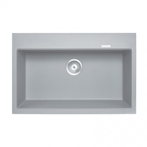 CARYSIL WALTZ 780x510mm Concrete Grey Granite Kitchen Sink with Lifetime Warranty