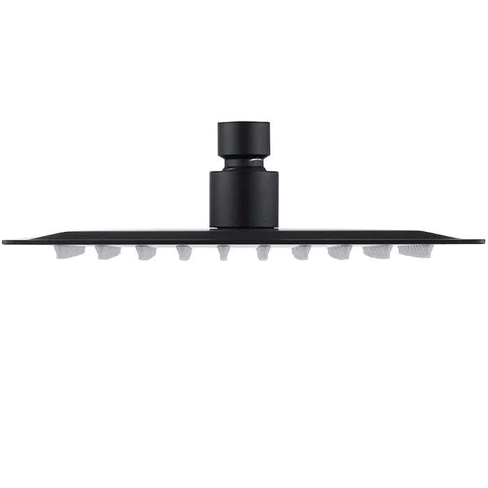 Hot Sale! PAVIA 250mm Round Stainless Steel Shower Head in Matte Black Finish