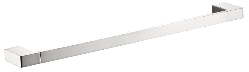 Hot Deal: 600mm Brushed Nickel Single Ceramic Towel Rail