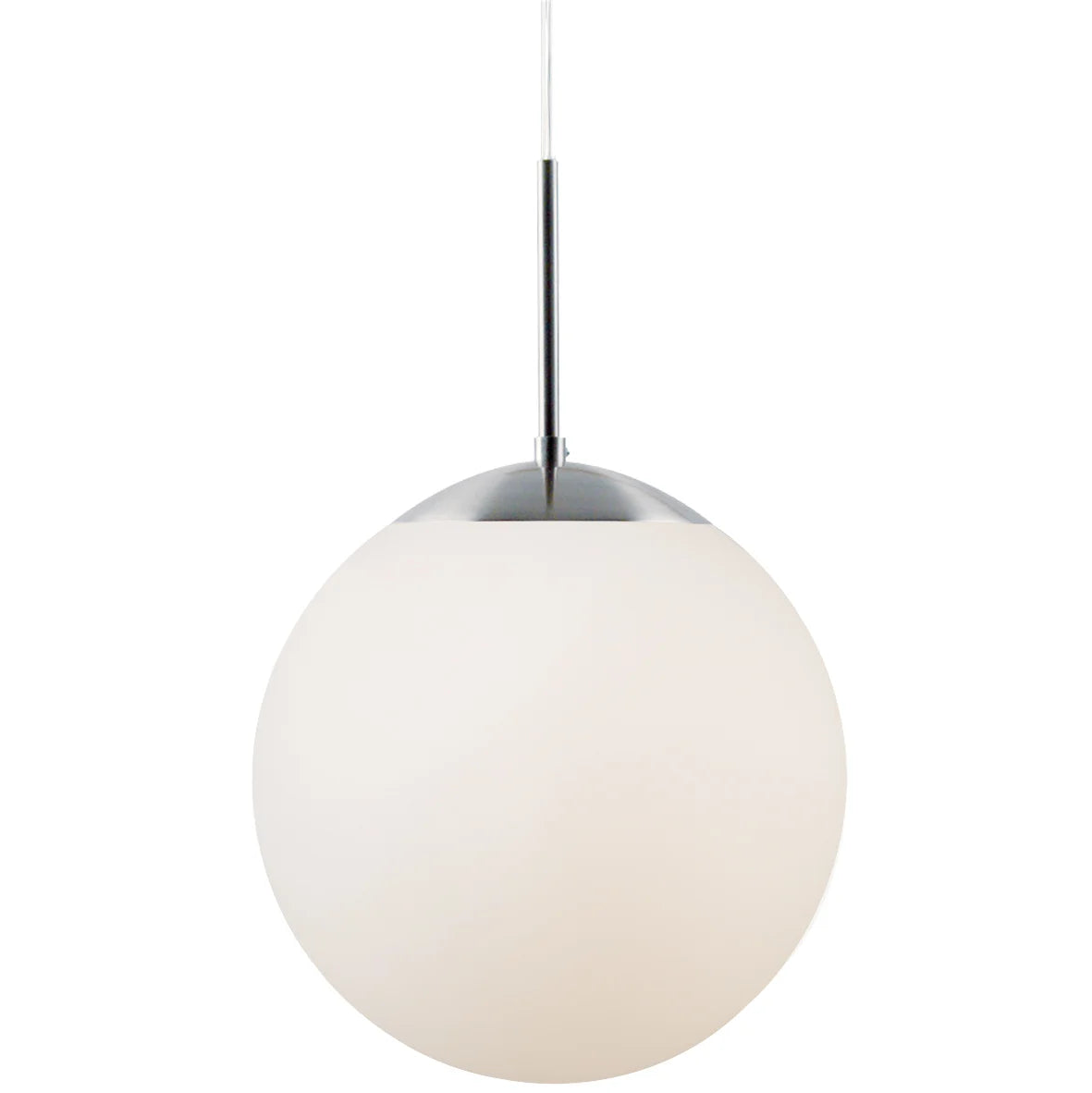 Nordlux Opal White Glass Pendant Light - Cafe 30 Style