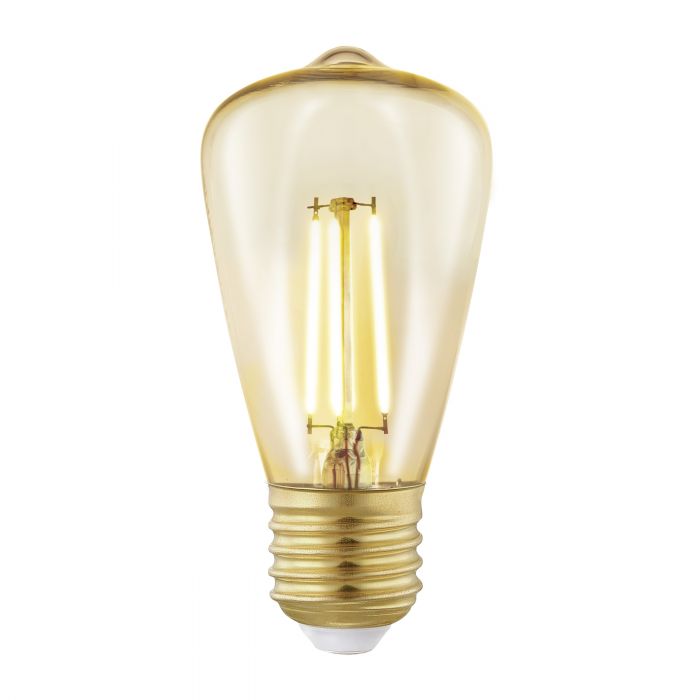 6-Pack 3.5W E27 LED St48 Ambient Bulb with 2200K Step-Dimming