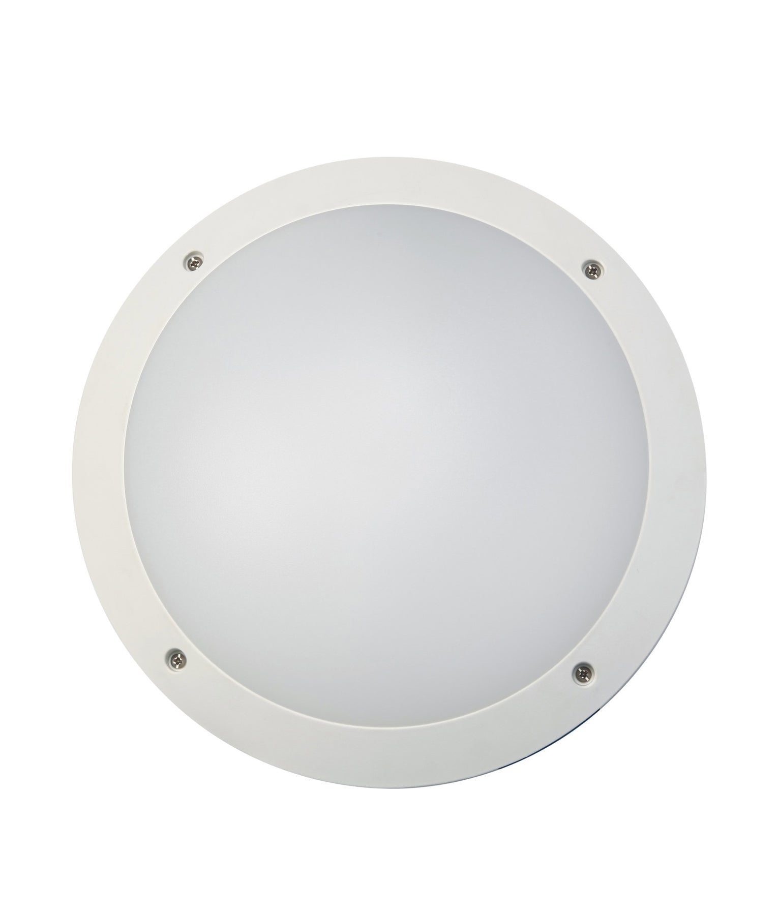 Bulk Round LED Exterior Bulkhead Lights with IP66 Rating and IK10 Vandal Resistance