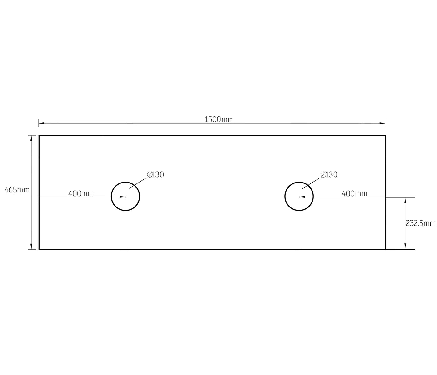 Exclusive CALDER Wall - Hung Vanity in Natural Oak (All Sizes)
