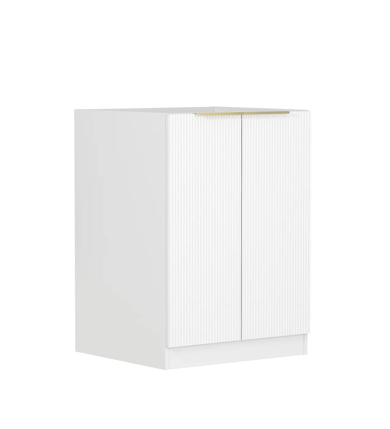 Hot Deal! BURLEIGH White Laundry Base Cabinet (632x880x584)