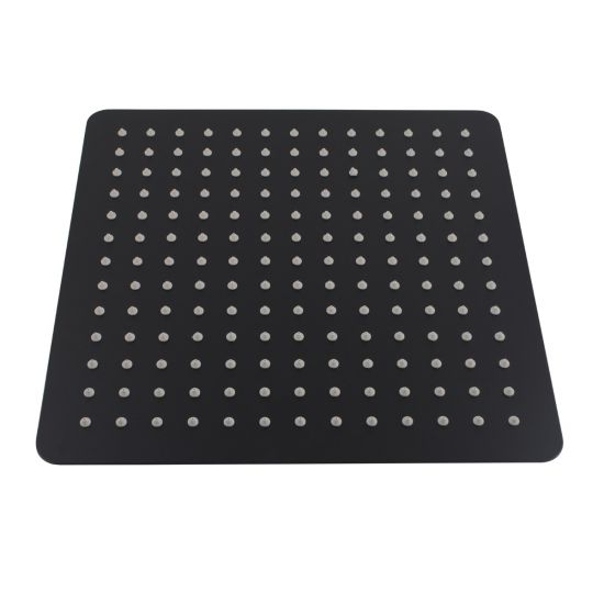 300mm Ultra-thin Matte Black Cavallo Shower Head for a Great Shower Experience