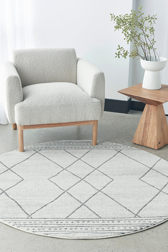 Hot Sale! Paradise Gina Round Polypropylene Power Loomed Rug for Living Space