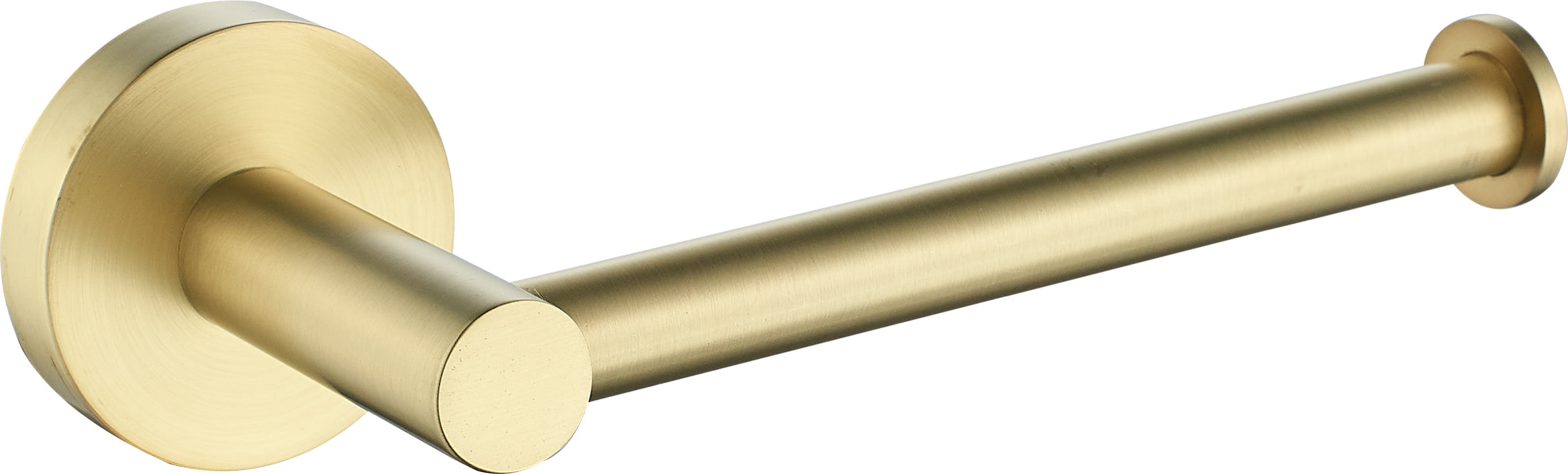 Hot Sale! Brushed Gold Otus L-Shaped Toilet Paper Holder for Bathroom