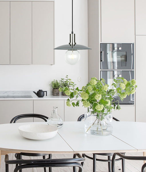 Hot Deal! Large Interior Glass Coolie-Shape Pendant Light