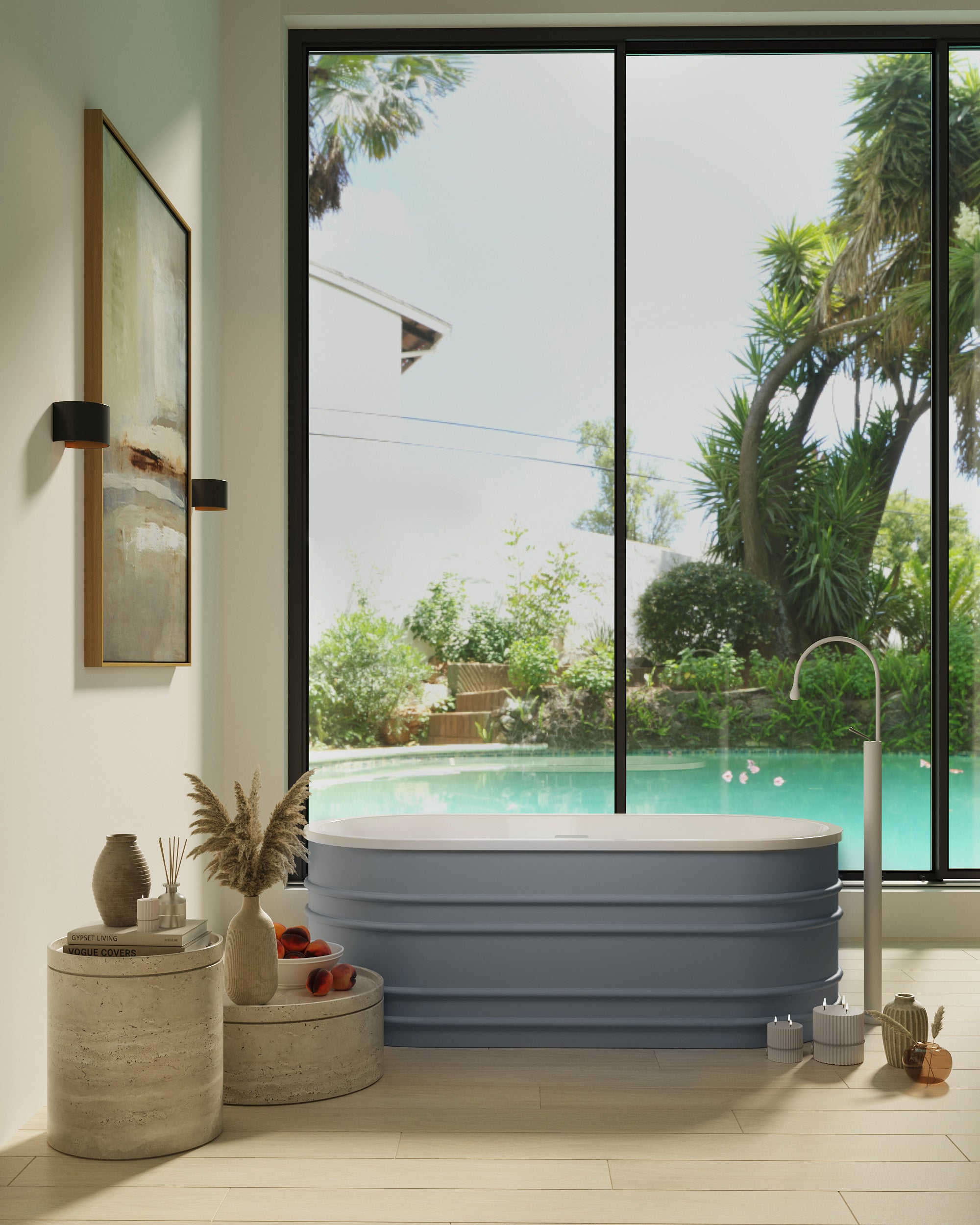 BUCCIANO 1675mm Non-overflow Freestanding Bathtub - Timeless Design for Your Bathroom