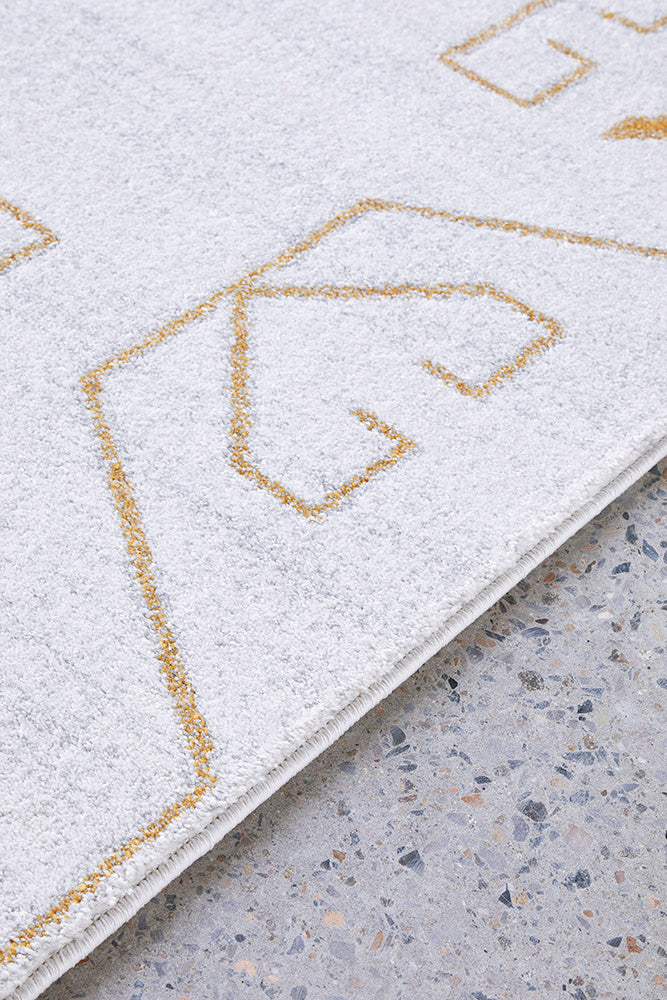 Hot! Paradise Cala Gold Rug - Modern Design