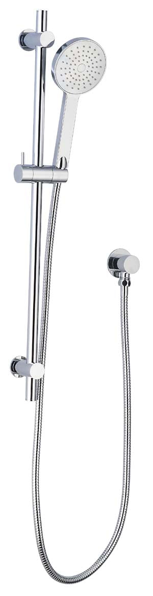Chrome Chris Hand Shower on Rail - Ideal for Bathroom Replacement, Discontinued