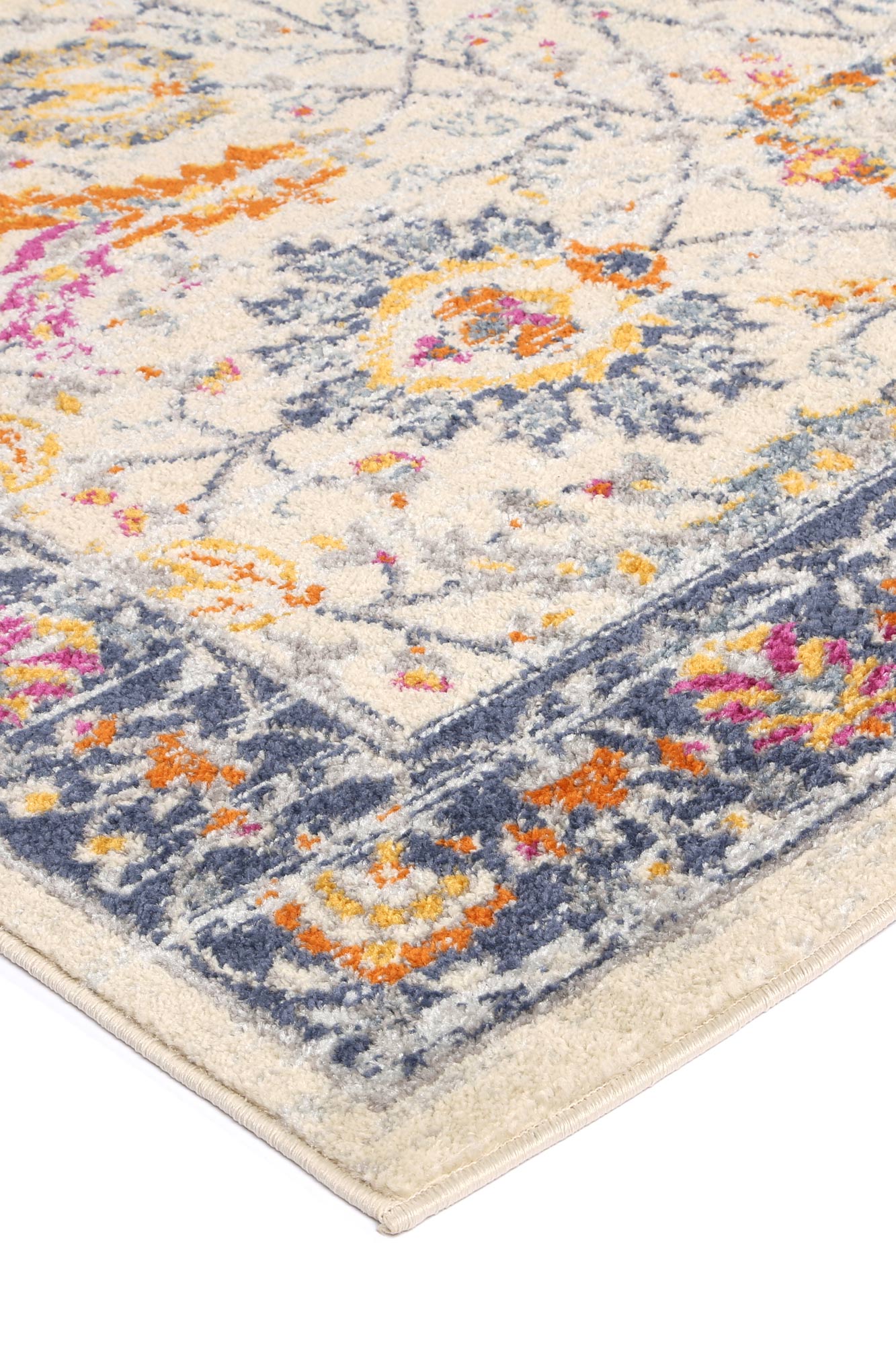 Hot Sale! Palermo Etna Multi-Colored Power Loomed Floor Rug for Your Home