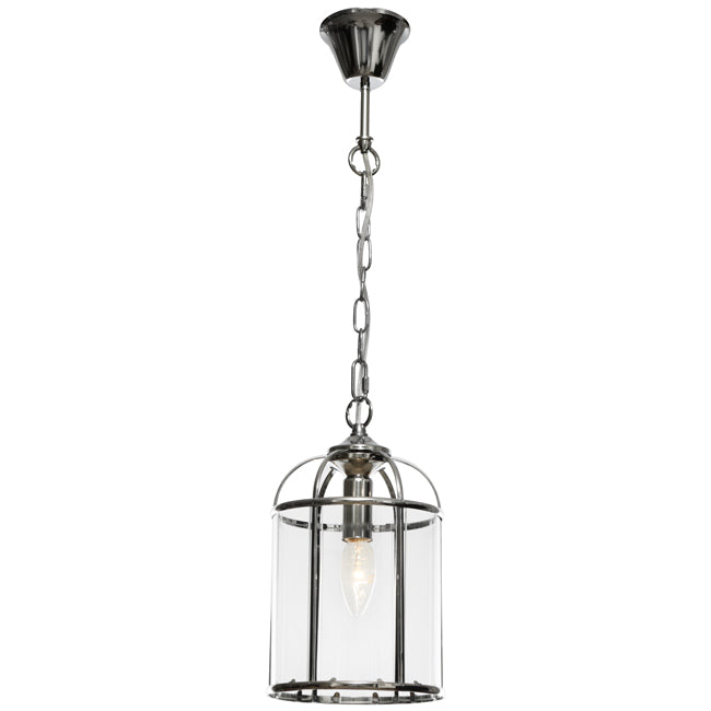 Chrome 1Lt Clovelly Pendant Lamp for Stylish Lighting