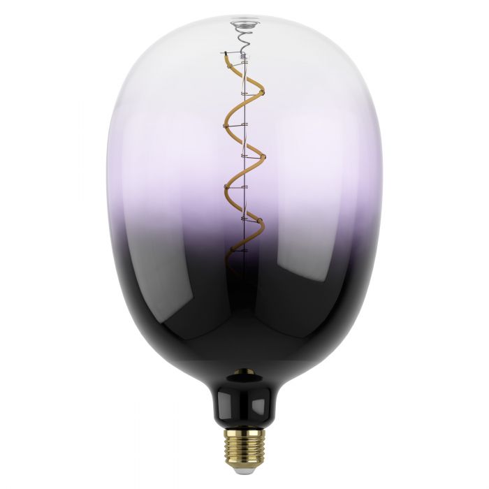 Hot Sale! 4W E27 LED Bulb with 1800K Warm White Glow and Purple Transparent Glass