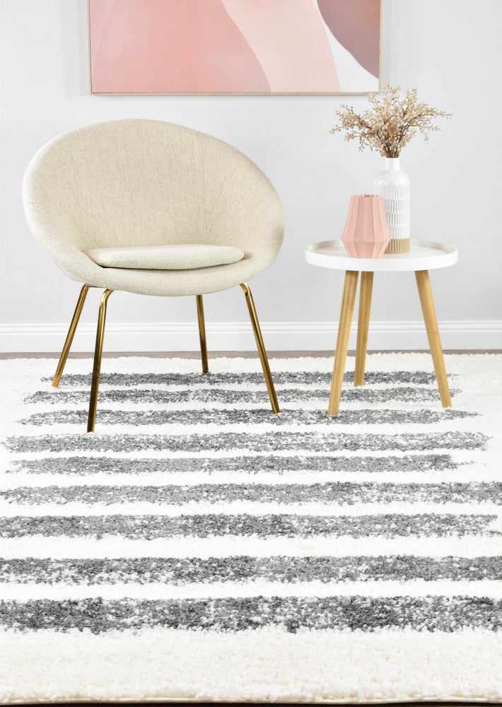 Hot Deal! Palermo Dark Grey Shaggy Rug 0B470A