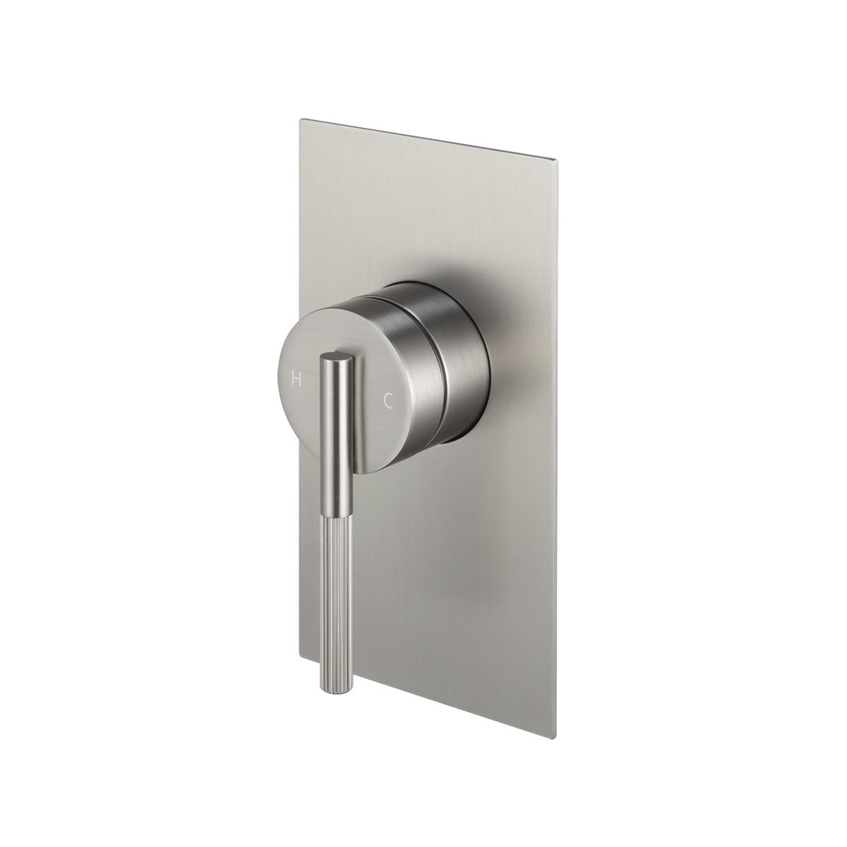 Hot Deal! CADDENCE Brushed Nickel Square Wall Mixer