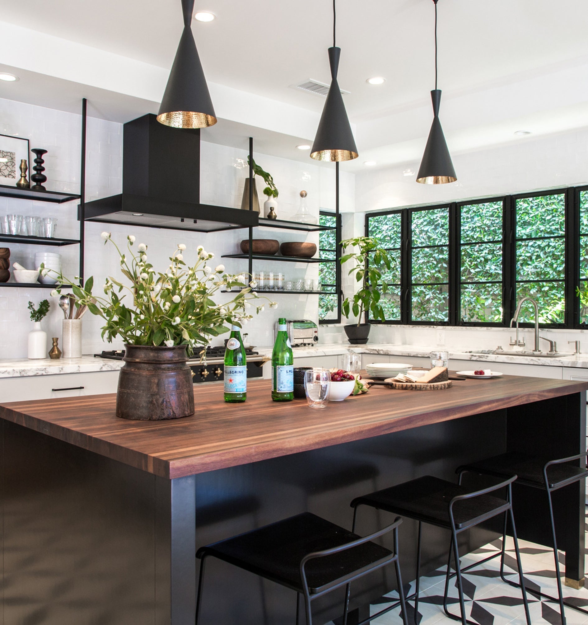 Exclusive Black Cone-Shaped CAVIAR Interior Pendant Light