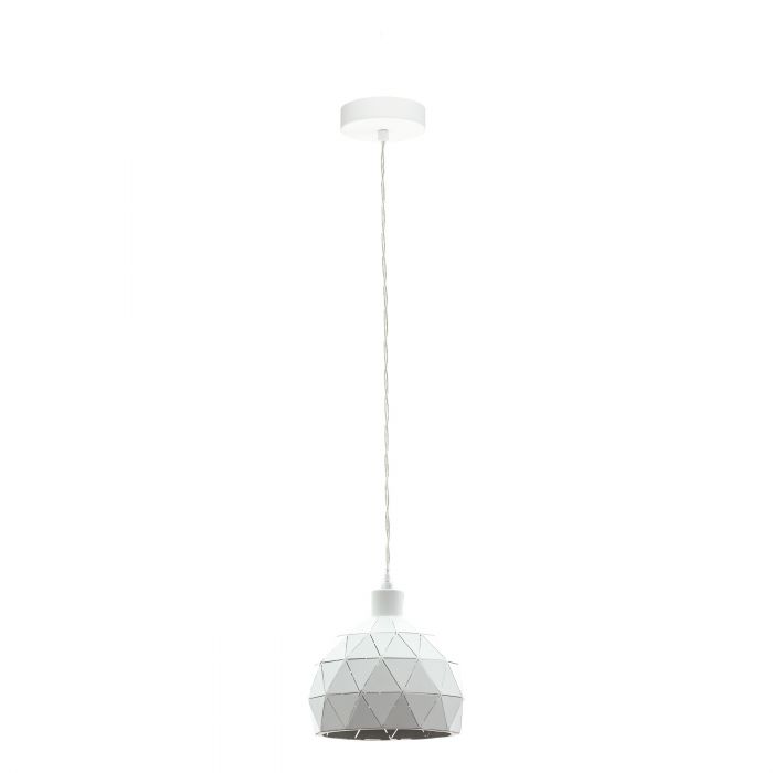 Hot Deal! ROCCAFORTE 44N White Steel Pendant Light