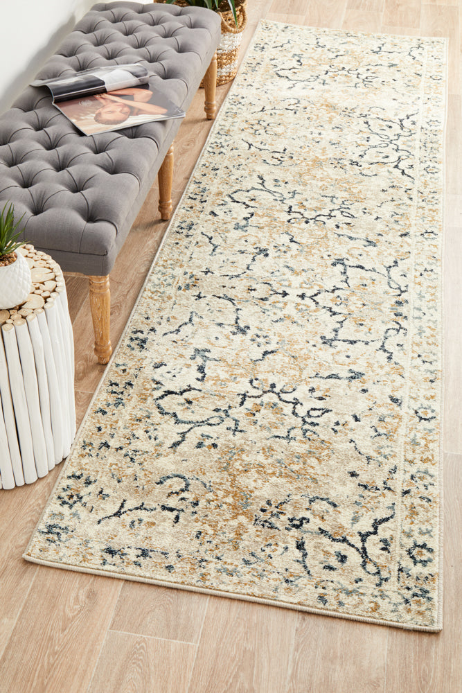 Hot Sale! Oxford Traditional Stem Bone Runner Rug