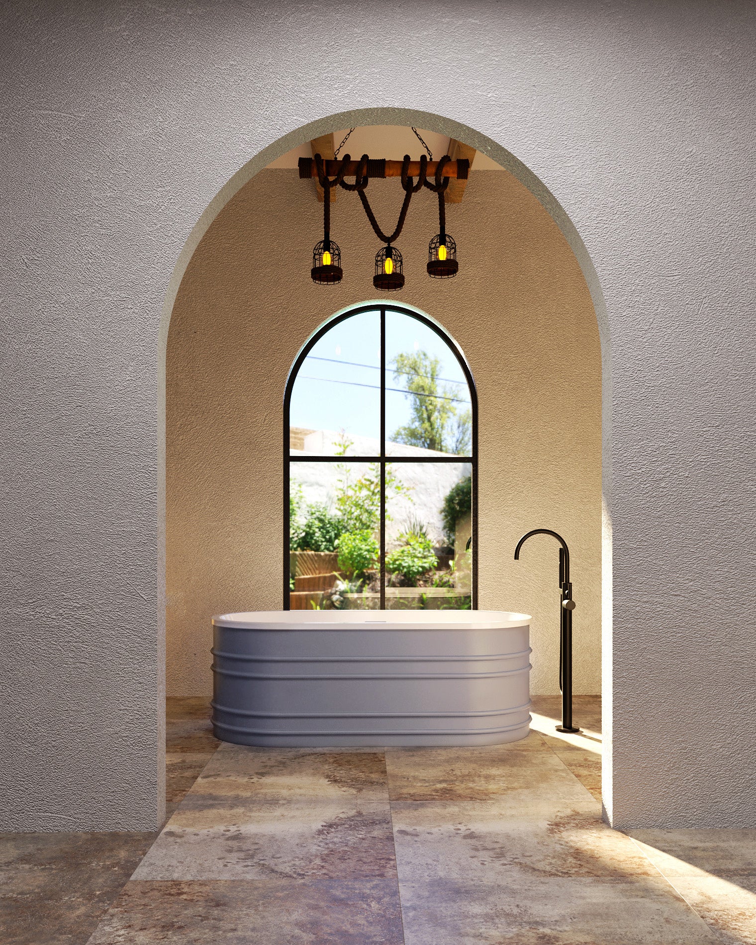 BUCCIANO 1675mm Non-overflow Freestanding Bathtub - Timeless Design for Your Bathroom