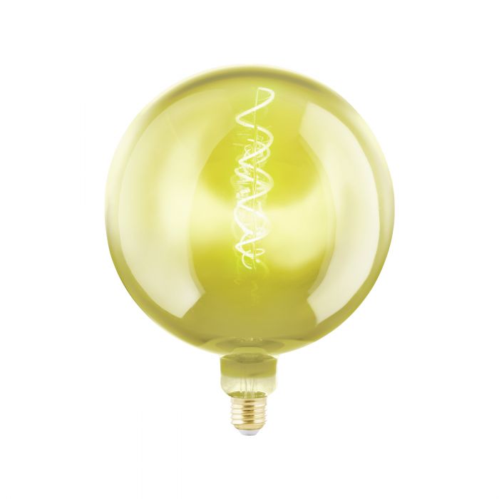 Hot Sale! 4W E27 1900K Dimmable LED G200 Gold Vaporized Bulb for Home Decor
