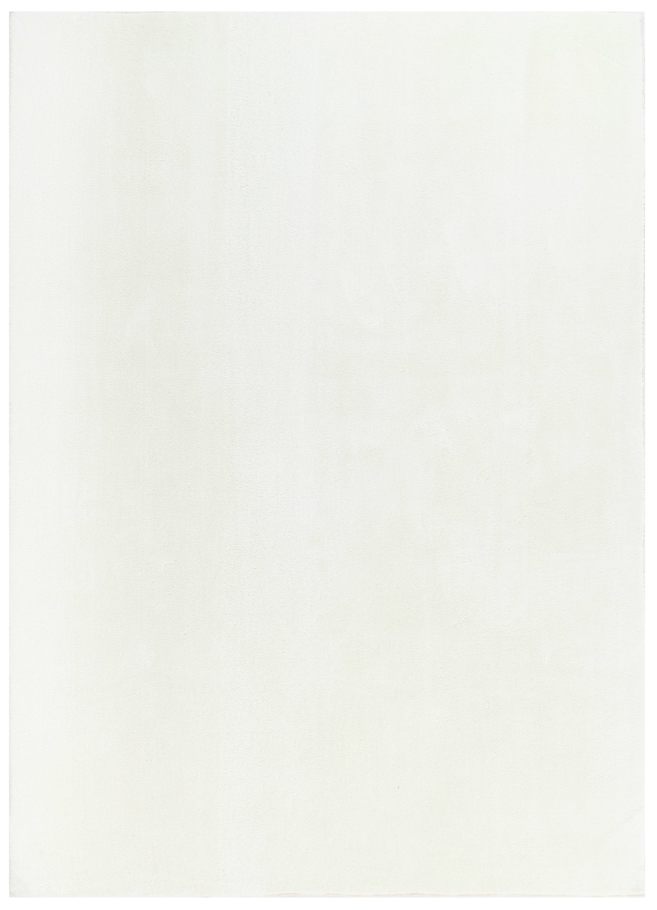 Luxurious Cloud-like Comfort Polyester Machine-washable Cream Rug