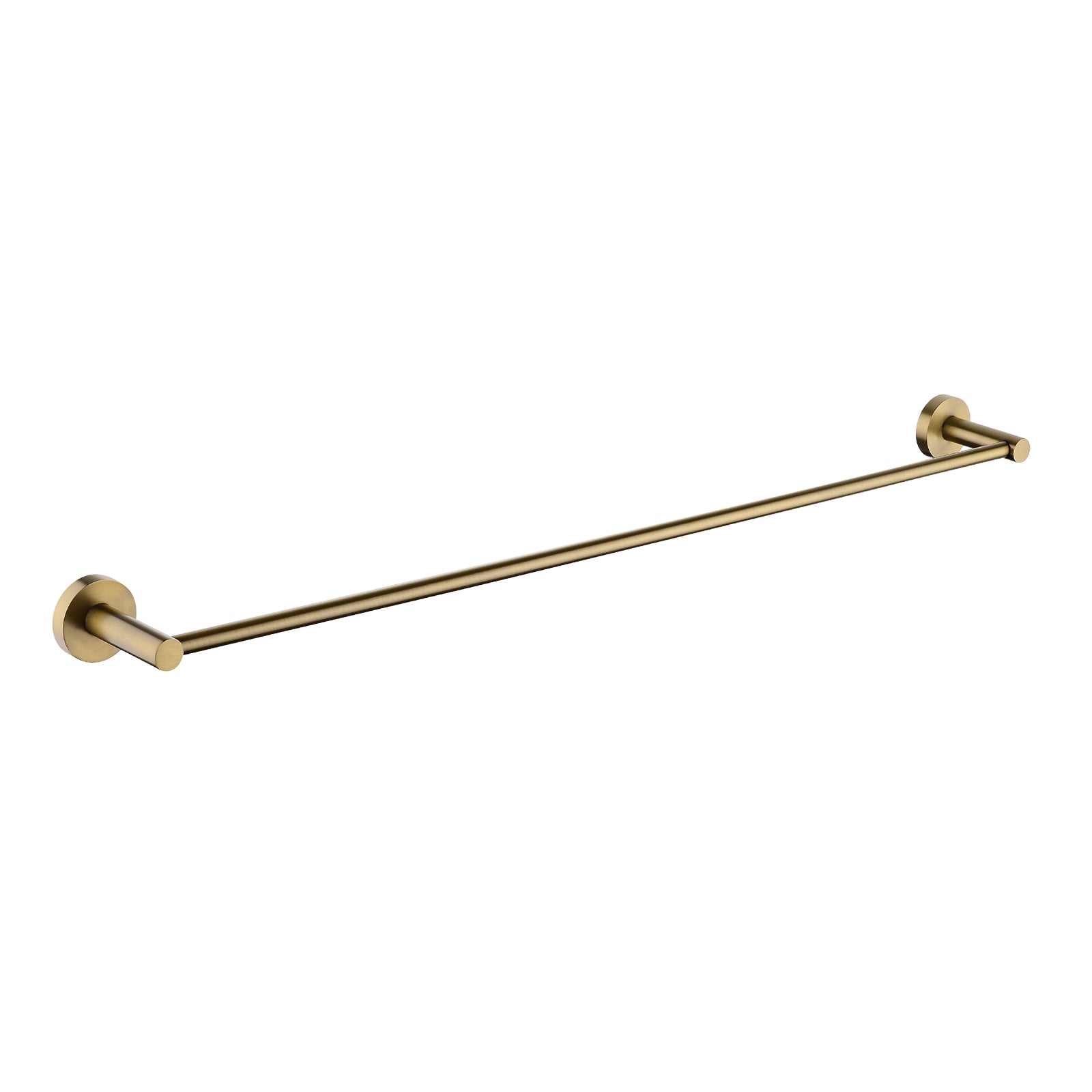 800mm Pentro Single Brushed Yellow Gold Towel Rail - Stylish and Durable