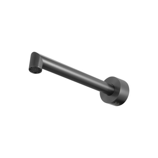 CADDENCE Gun Metal Wall Spout for Bathtub/Basin - Modern Design