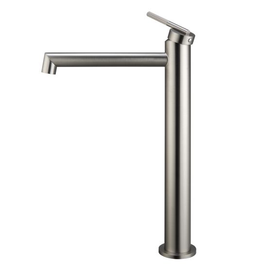 Hot Deal! Tall Brushed Nickel CADDENCE Basin Mixer