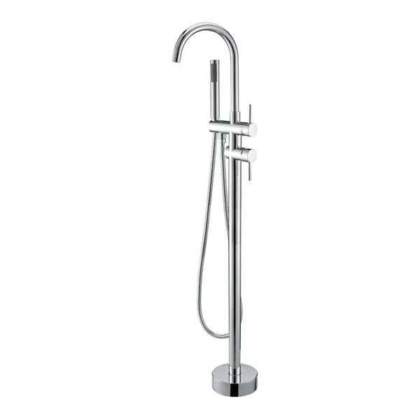 Chrome-finished PAVIA Free - Standing Electric Mixer for Effortless Baking