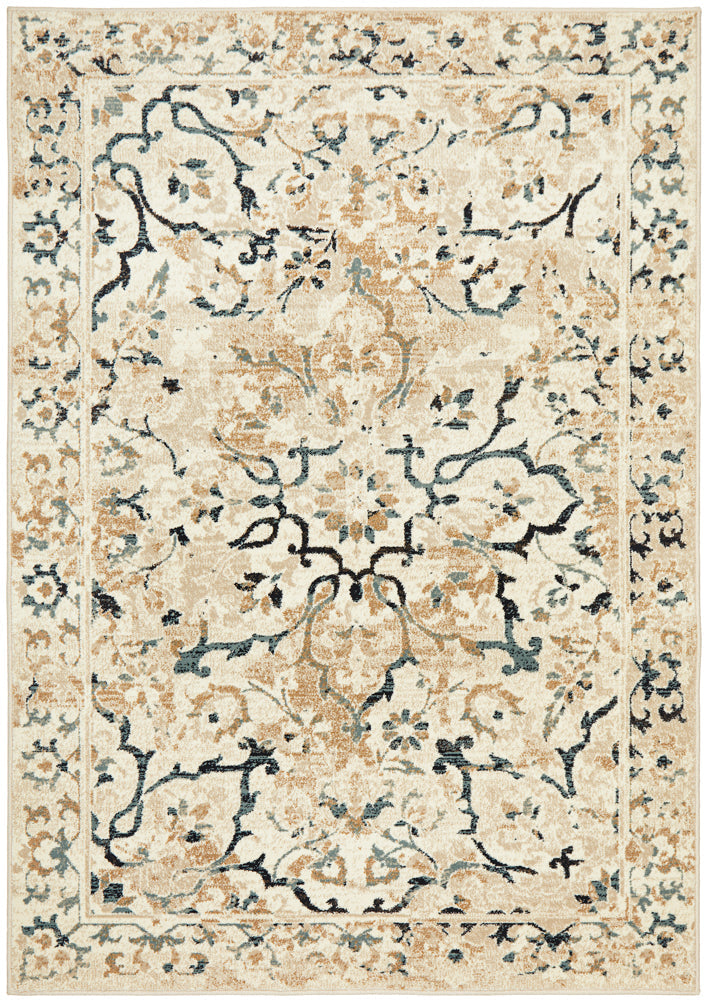 Exclusive Oxford Traditional Bone Rug - Power Loomed with 11mm Pile in Various Sizes