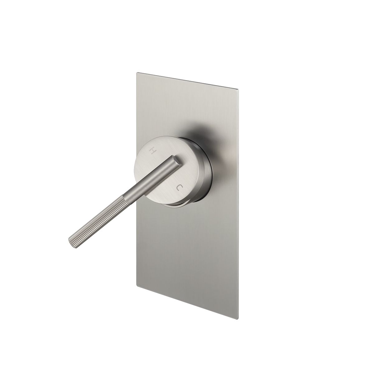 Hot Deal! CADDENCE Brushed Nickel Square Wall Mixer