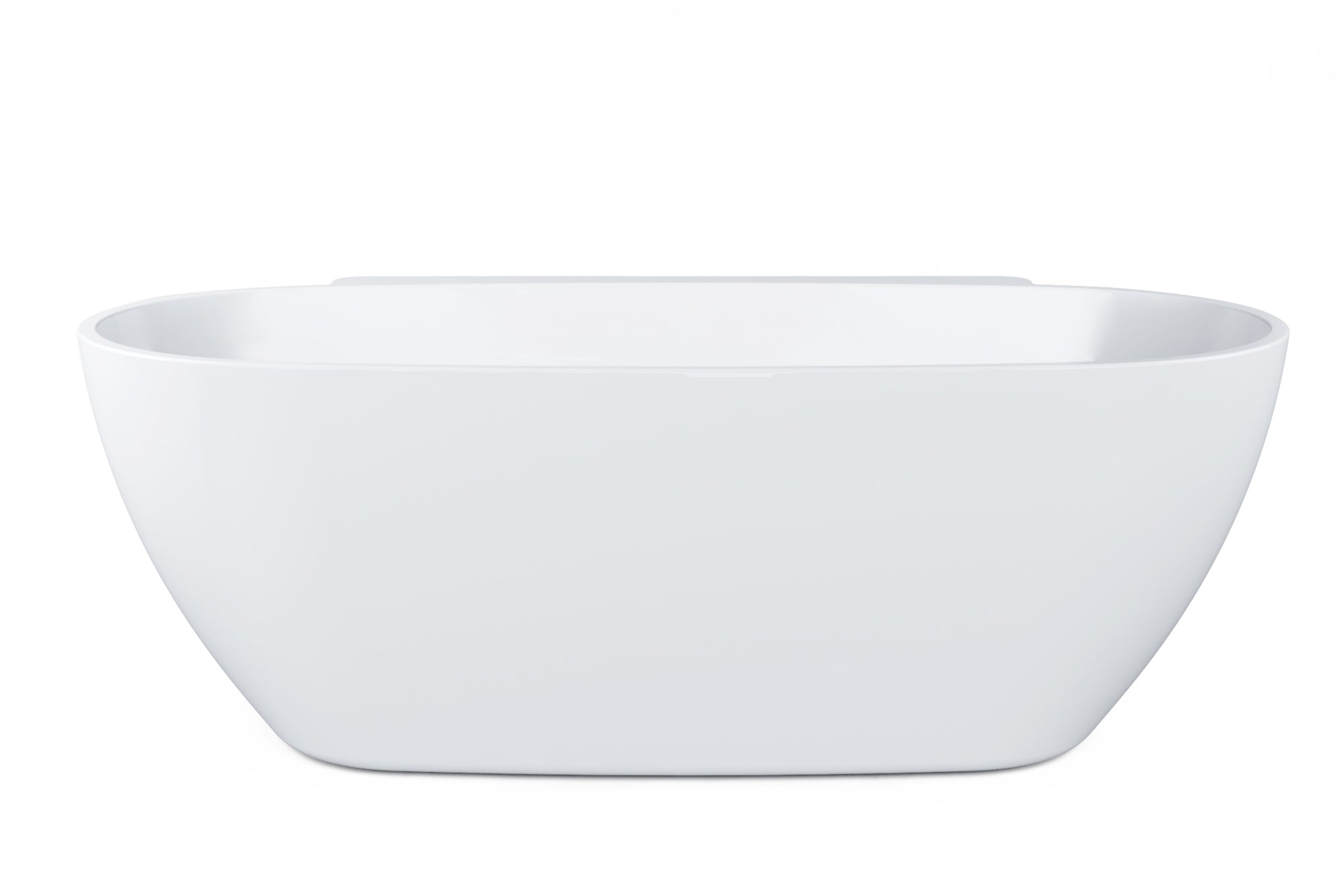 PALERMO High - Quality Freestanding Non - overflow Bathtub Available in 1650mm and 1750mm Sizes