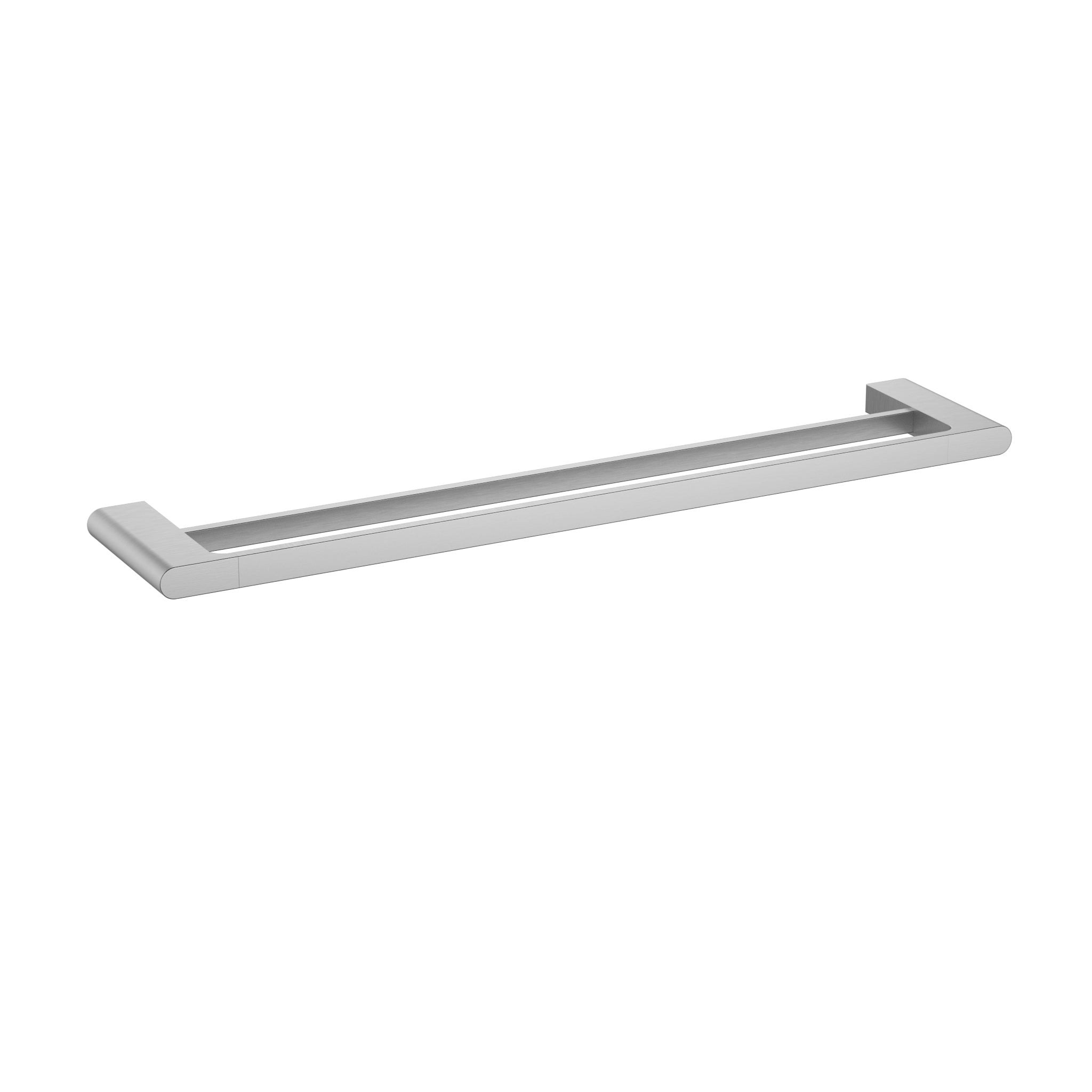 Hot Deal: 600mm Brushed Nickel Cora Double Towel Rail