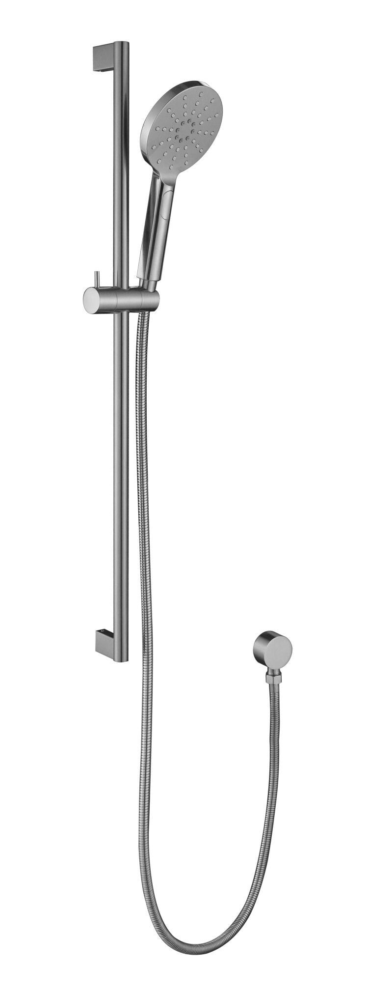Hot Deal: Cora Brushed Nickel Round Sliding Shower Set