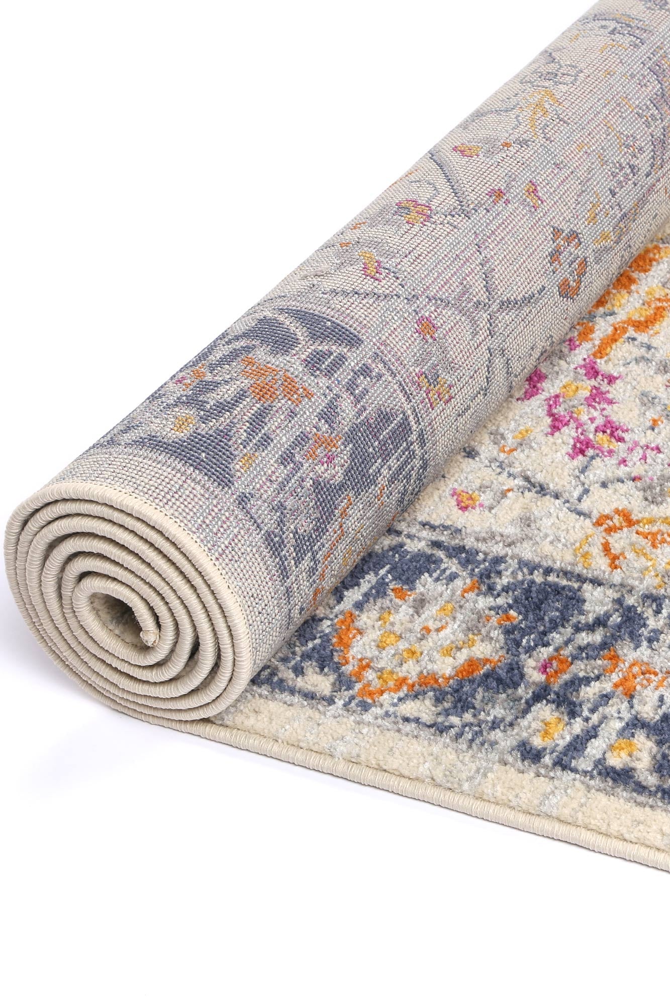Hot Sale! Palermo Etna Multi-Colored Power Loomed Floor Rug for Your Home