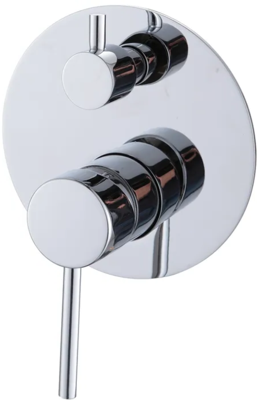 Hot Deal! Chrome PAVIA Shower and Wall Mixer with Diverter for Your Bathroom Project