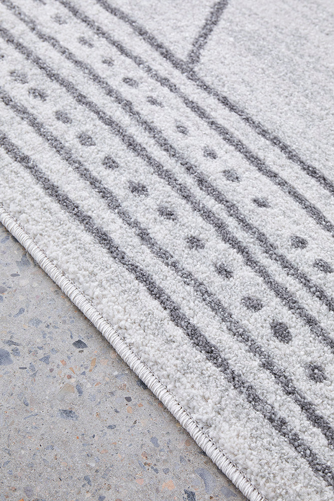 Light-Toned Modern Paradise Gina Rug from Turkey