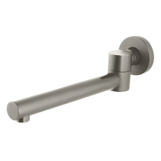 Round Pentro Bath Spout with Brushed Nickel Finish