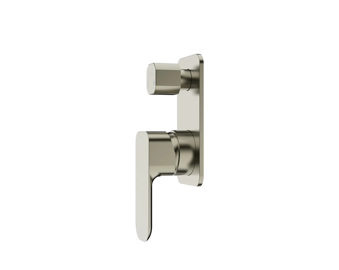Brushed Nickel Oskar Shower Mixer with Diverter for a Premium Bathroom Experience
