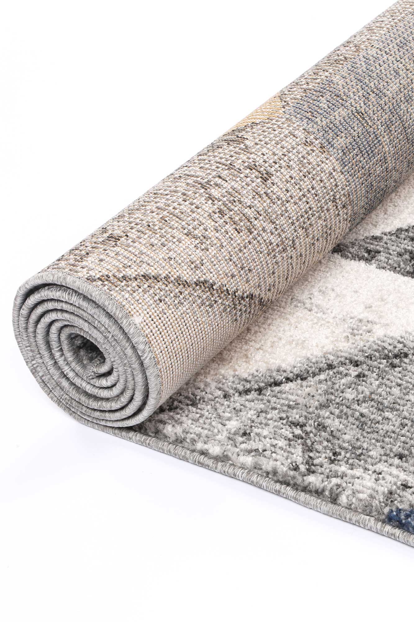 Caldicot Anti - Static Power - Loomed Geometric Multi - colored Rug