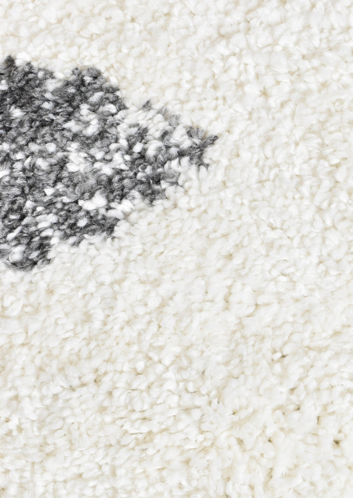 Hot Deal! Palermo Dark Grey Shaggy Rug 0B470A