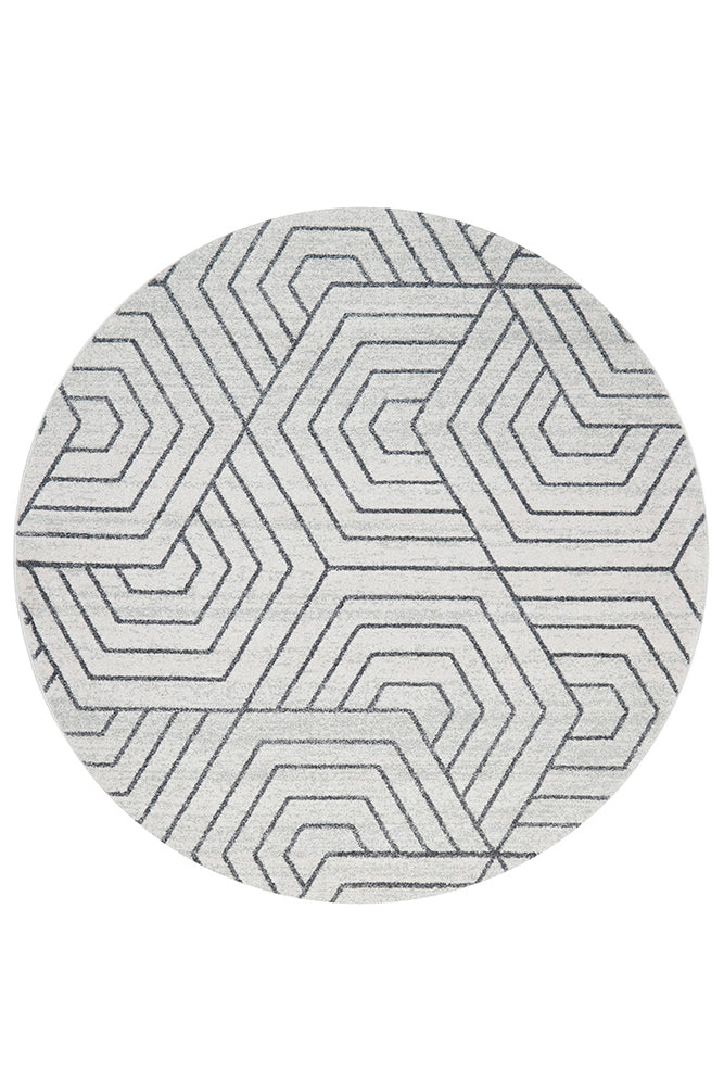 Exquisite Paradise Esther Round Rug with 10mm Pile from Turkey