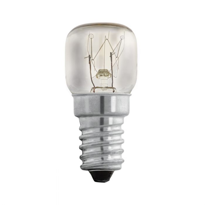 6-Pack 15W E14 Halogen T22 Clear Oven Pilot Bulb for 300°C Ovens