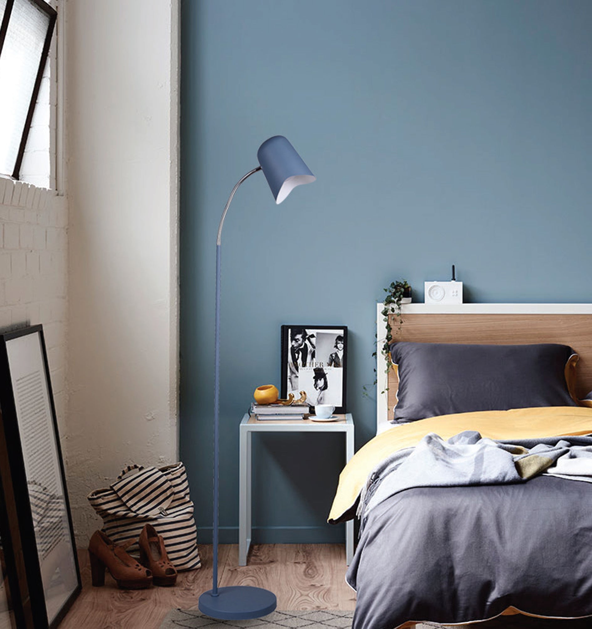 Scandinavian PASTEL Iron Slim Floor Lamp - Great Deal