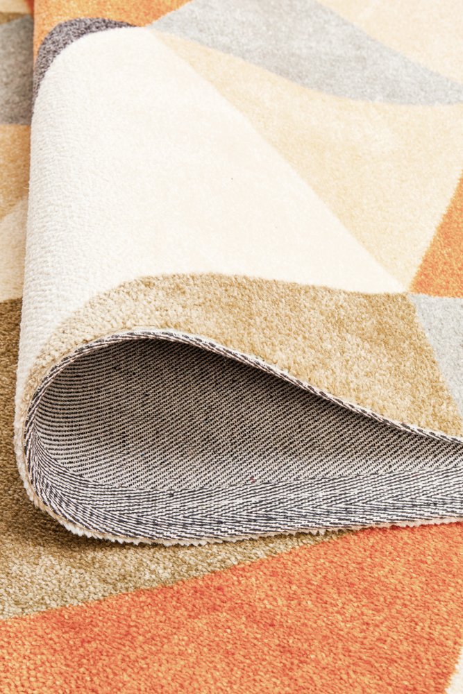 Hot Deal: City 564 Rust Modern Rug