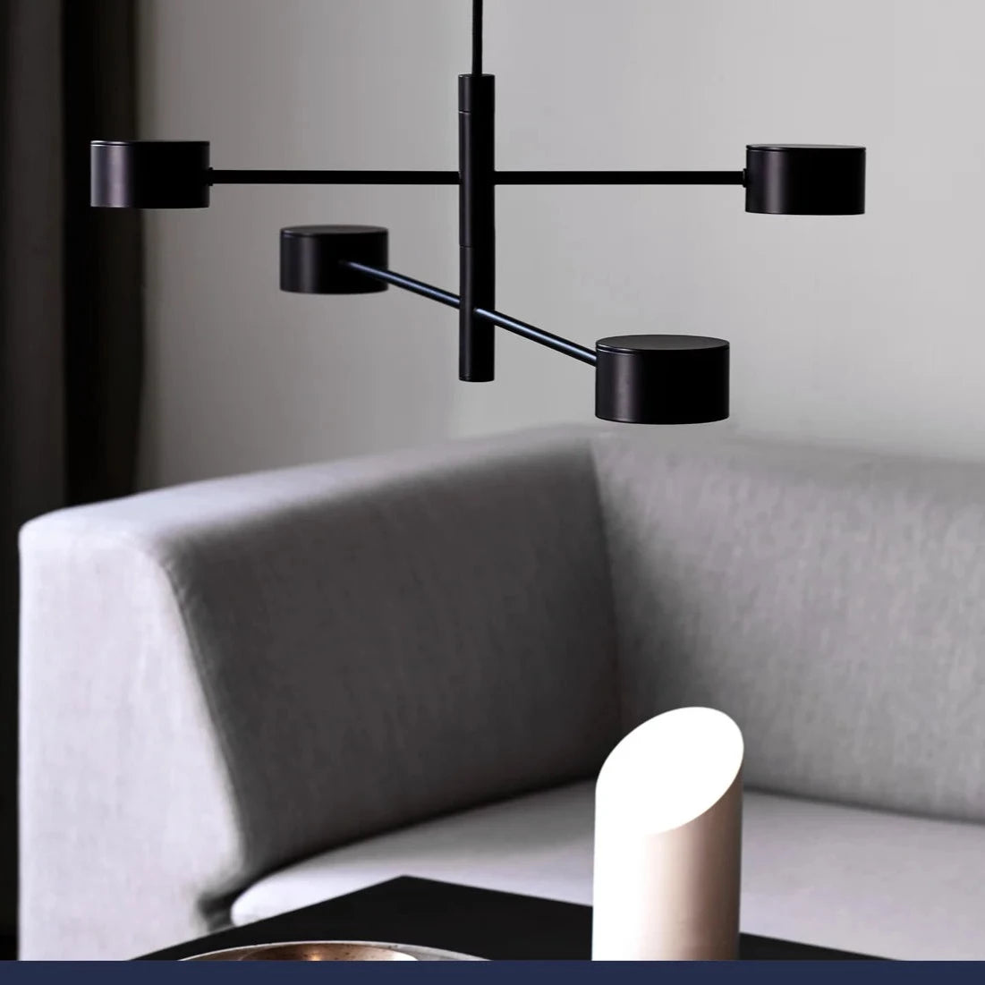 Clyde Black Pendant - Sleek Nordic Lighting