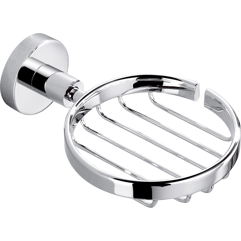 Chrome-Plated Otus Wire Soap Basket with 7-Year Warranty